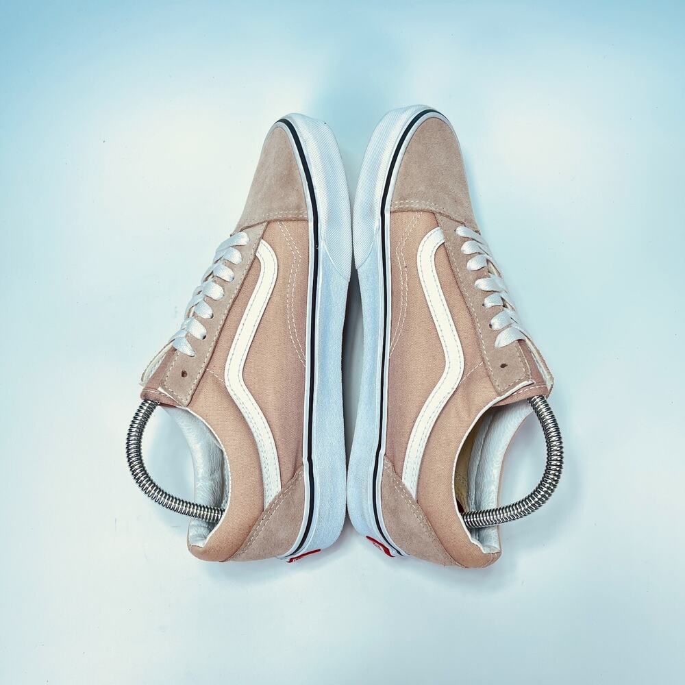 Vans Old Skool Color Theory Warm Taupe Peach Skate Shoes Size M 9 - W 10.5 View 5